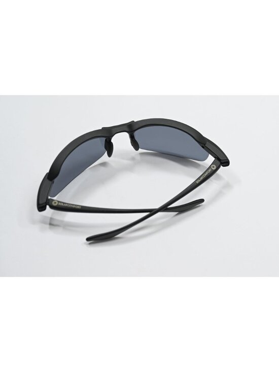 Solar Comfort Olympic Sport Sunglasses in Black